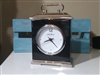 Seth Thomas Black Silver Tone Executive Quartz Clock