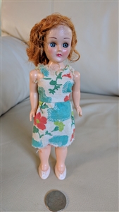 Sleepy eye hard plastic vintage collectible doll