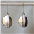 robert lee morris soho two tone hammered disc earrings