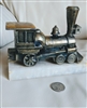 vintage locomotive desk decor marble base