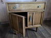 Retro Style Wooden Side Table Cabinet Entertainment Center