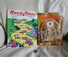 Vintage Ball Skill Games Race Away and Basketball set of two