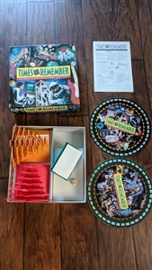 Milton Bradly Times to Remember trivia game 1991 great games for any occasion parties, family gathering games