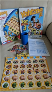 Yahtzee Jr Toy Story DIsney Pixar board game