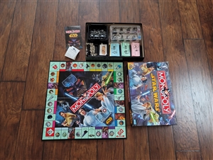 Saga Edition Star Wars 2005 board game Lucasfilm collectible free time and parties games