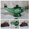 Avon vintage glass empty bottles boat and Lamp great decorative vanity accessories display