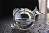 Preowned vintage Anchor Hocking clear pressed glass fish shaped trinket tray or salt cellar