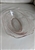 Vintage Indiana Glass pink glass Recollection series oval serving bowl Madrid pattern