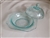 Indiana Glass Madrid Blue Butter Dish Lid