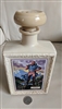 Vintage 1968 JW Dant Paul Bunyan Americana Collection bourbon whiskey decanter with stopper