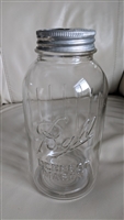 Bell Perfect Mason embossed design #14 glass jar