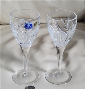 RUBIN Slovakia 24 percent lead crystal wine glasses set