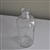 Vintage clear glass Listerine bottle with embossed branding and Owens Illinois base mark
