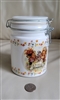 Houston Harvest milk glass jar from Hallmark.