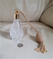 French VCA Crystal atomizer perfume bottle collectible bottles for gifting and display