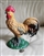 Rooster cast iron doorstop home display gift idea