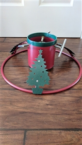 Heavy duty metal decorative Christmas Tree Stand