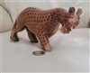 African Kamba Leopard Hand Carved Wood Tribal Folk Art Sculpture