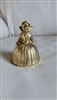 Southern bell brass woman bell decor collectible call bells and home decor