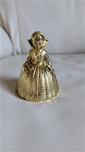 Southern bell brass woman bell decor collectible call bells and home decor