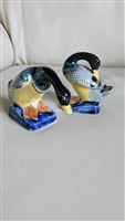 elegant Japanese porcelain ducks gees home decor