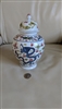 Vintage Ginger Jar Japan Porcelain Dragon Phoenix Hand Painted Hong Kong