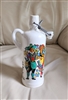 German ceramic vintage bottle with stopper