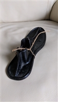 Heavy cast iron shoe form number 4 black color collectible