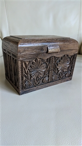 Lerner plastic storage chest desk organizer vintage collectible box with elegant decor home display