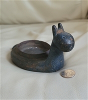 Antique cast iron snail tray decoration display