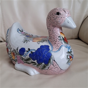 Hard porcelain large Duck decorative display
