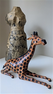 Paper mache Giraffe large decorative home display