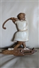 Sexton 1968 metal golfing women wall decor vintage collectible display home decor and gifts
