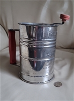 Bromwells Aerator flower metal sifter vintage