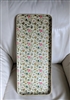 Vintage large paper mache rectangular serving tray in floral design made in JAPAN.