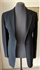 Blazer Jacket Women's Donna Karan Signature Black Vintage Italy Size 8