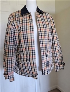 Talbots Petite womens structured black jacket size LP in multicolor pattern comfortable wear