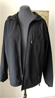 FILA warm men athletic jacket sz large polyester charcoal black