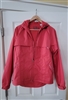 Athletic Jacket Women's Levi's Red Outdoor Adventure Hooded Size Small Petite