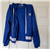 2015 Adidas unisex preowned blue bomber jacket lg