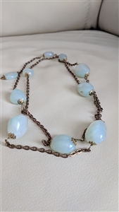 Vintage beaded stone women jewelry necklace elegant wear for any occasion