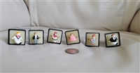 Amazing figures carnival novelty rings colorful tops in various design adjustable size