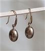 vintage monet gold color costume jewelry earrings 1980s