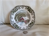 Johnson Brothers Friendly Village Covered Bridge ironstone square cereal bowl with black mark made in England