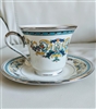 Lenox Fair Lady Vintage Porcelain Teacup and Saucer Set 1975