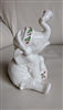 Elegant Holiday Elephant porcelain figure by LENOX