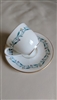 Lenox Arcadia Vintage Porcelain Demitasse Teacup and Saucer Set 1950