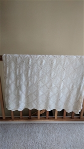 Elegant crochet blanket throw elegant in pattern large elegant