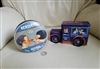 Hersheys Kisses vintage tin storage set with 1995 delivery truck and 1982 round collector box