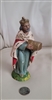 Italian King bearing gift resin vintage figure Christmas Nativity figure home decor